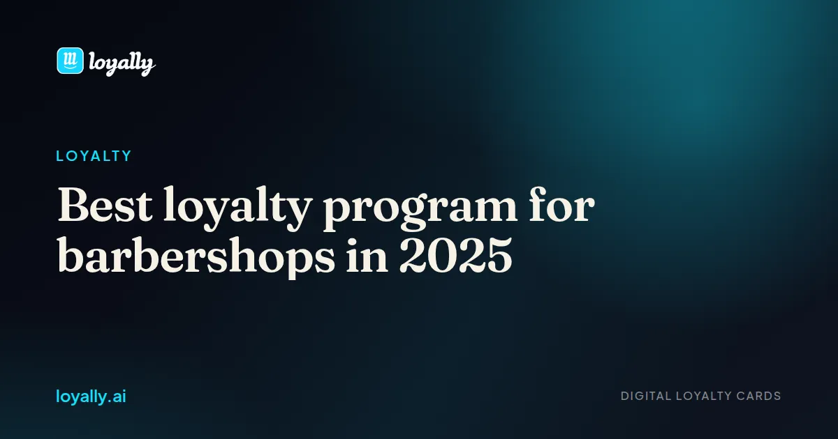 Best loyalty program for barbershops in 2025