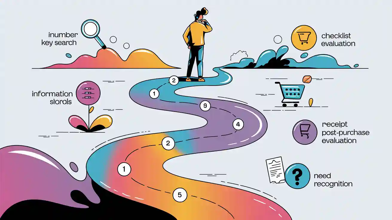 What is the consumer decision making process and its five key steps