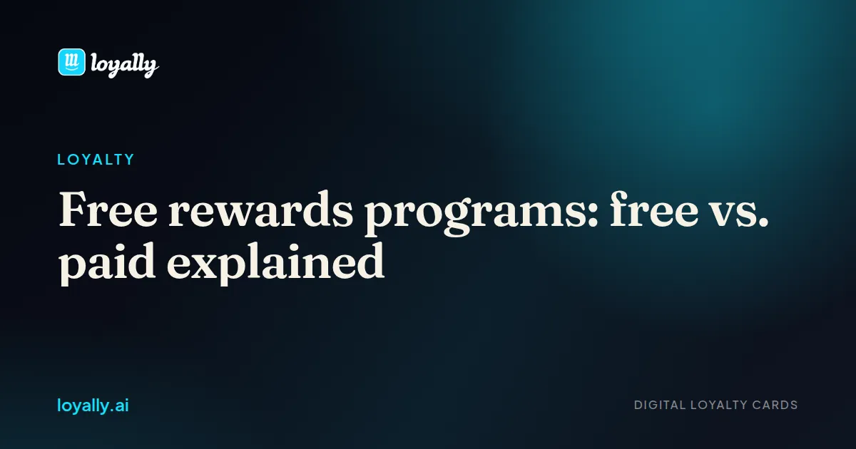 Free rewards programs: free vs. paid explained