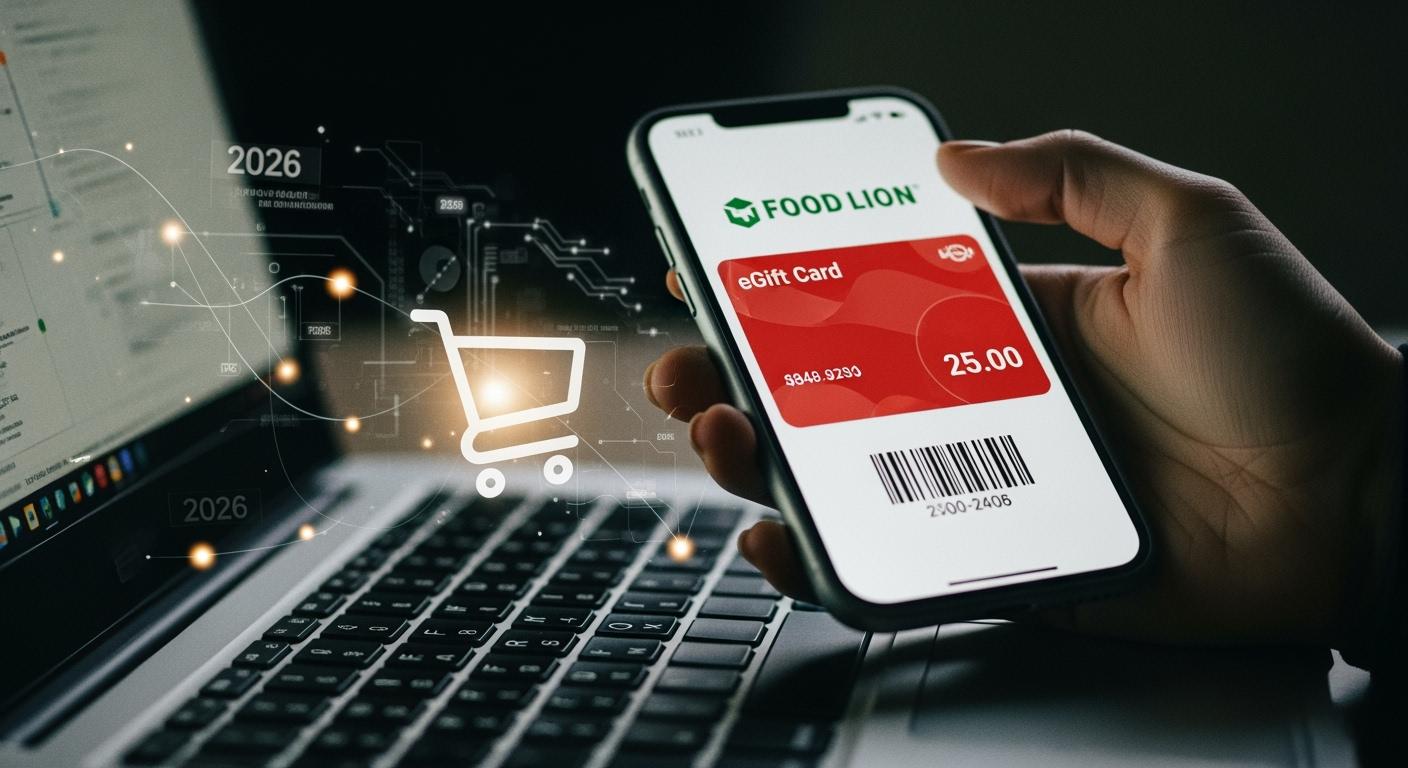 Your 2026 Guide to Buying Food Lion eGift Cards Online